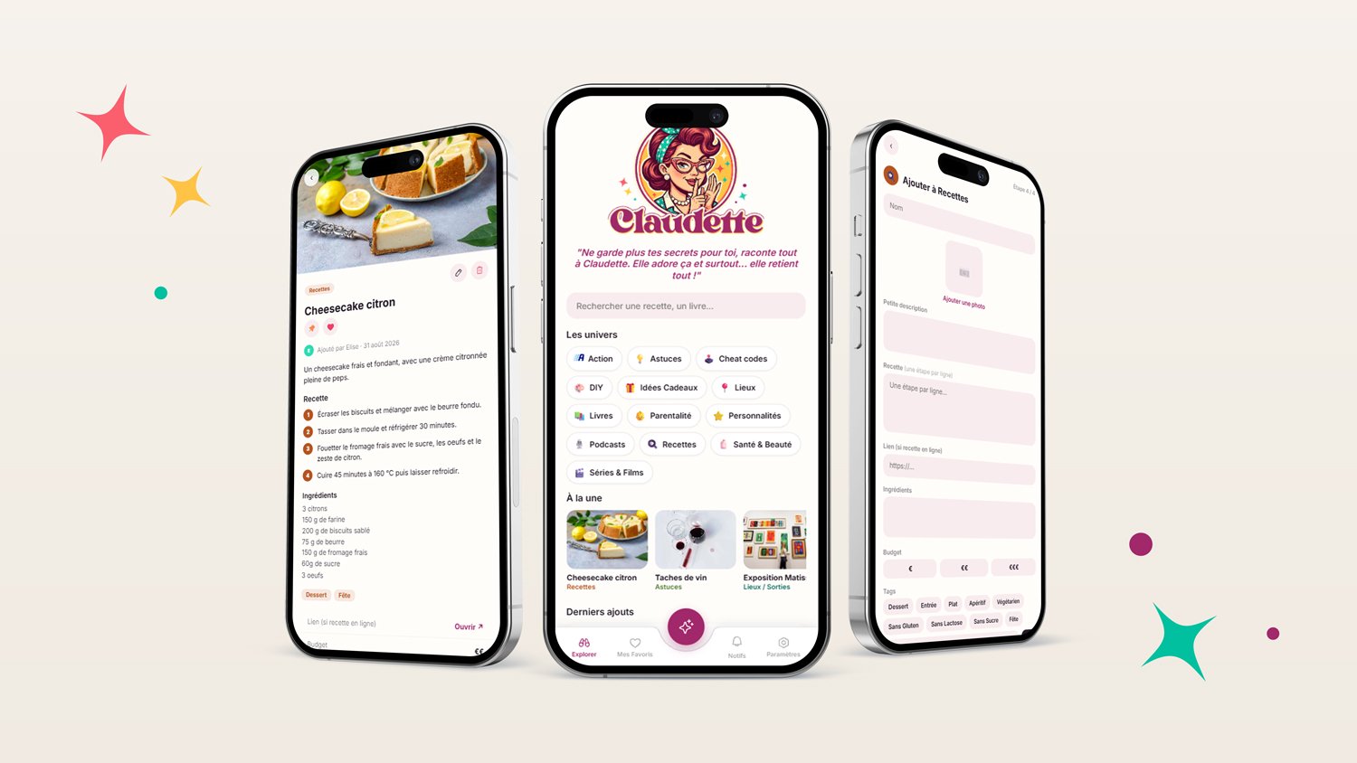 Claudette — PWA collaborative temps réel sur Firebase