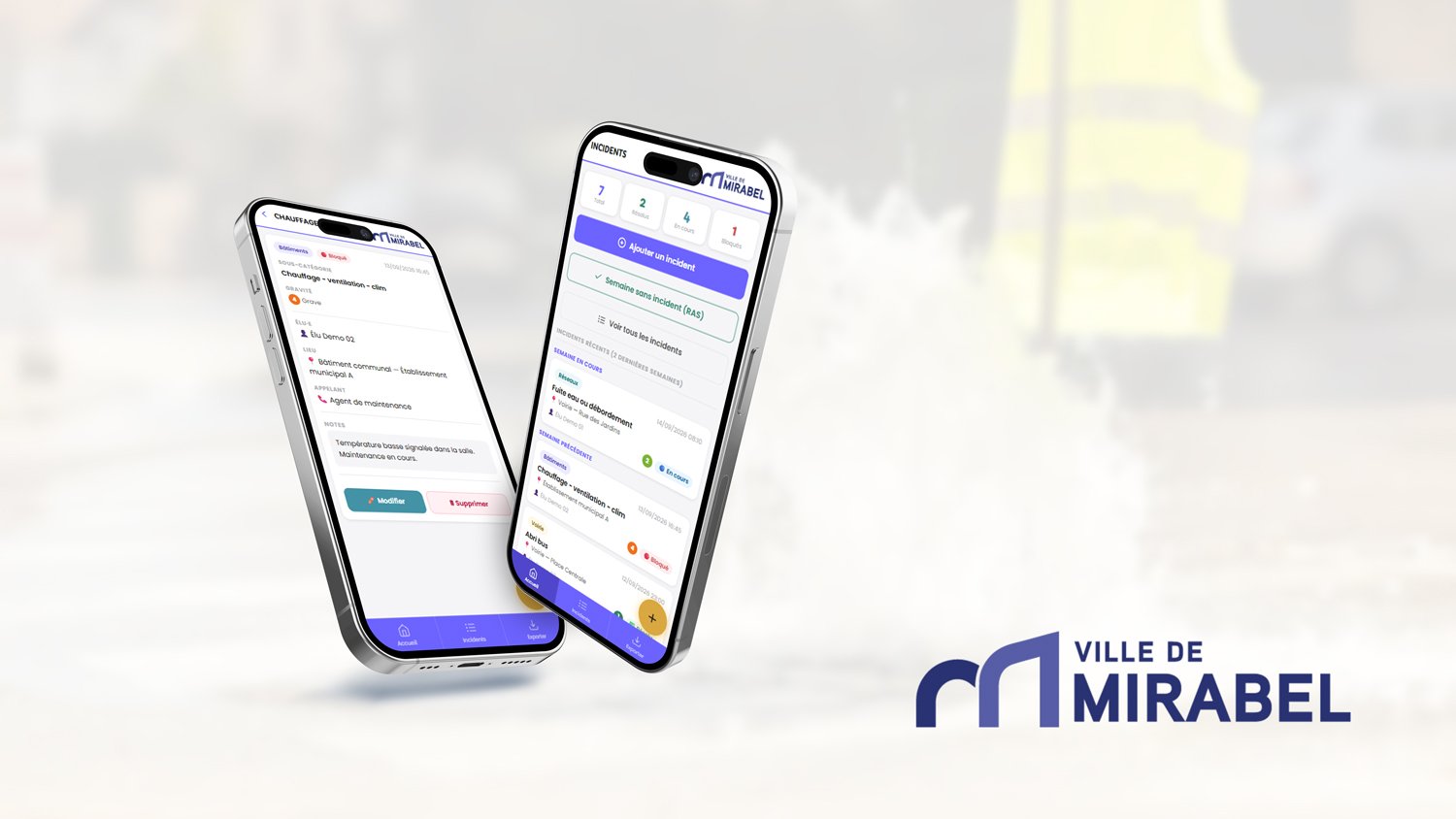 Outil d'Astreinte — Suivi des incidents & interventions municipales