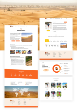 Suivi de course et sponsoring – site WordPress Les Tortues des Sables