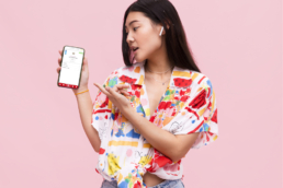 Interface mobile de l’appli Anie – mise en relation élèves de 3e et entreprises